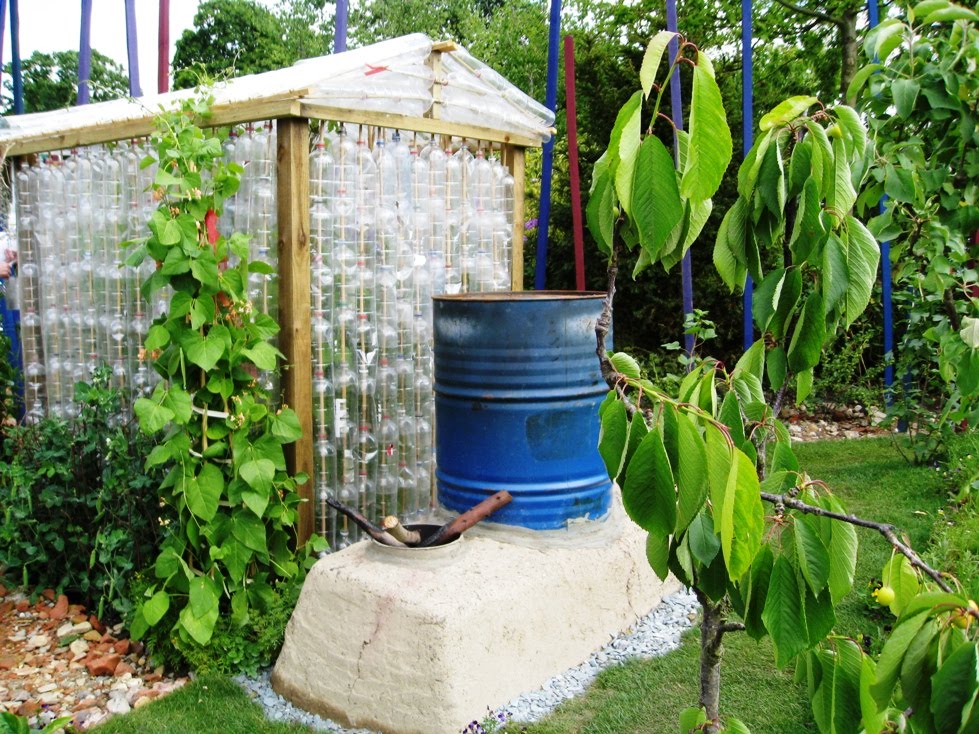 Greenhouse Construction With Rocket Mass Heater Eco Snippets