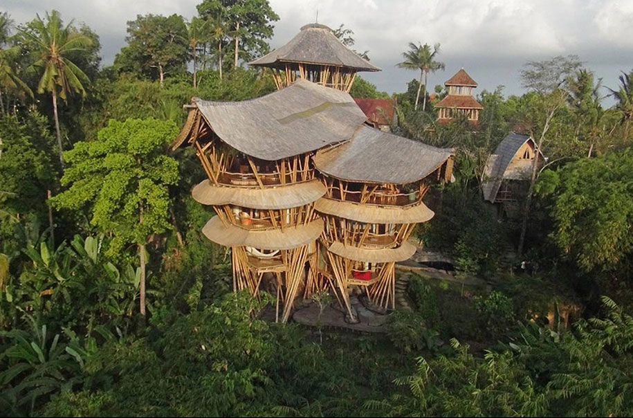 Amazingly Beautiful Houses Made Out Of Bamboo Eco Snippets